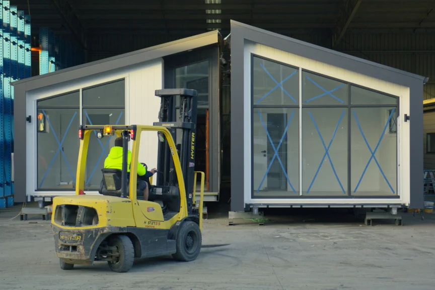 Modular Home in Factory